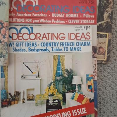 Vintage Home & Garden Magazines – Better Homes, House Beautiful and other 1970's! GREAT advertisements and Fun decor!