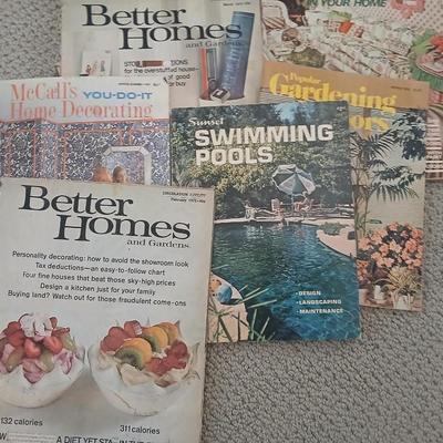 Vintage Home & Garden Magazines – Better Homes, House Beautiful and other 1970's! GREAT advertisements and Fun decor!