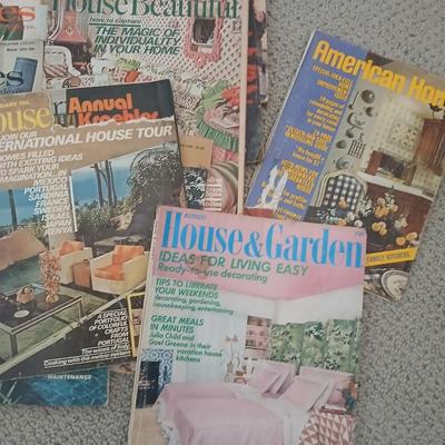 Vintage Home & Garden Magazines – Better Homes, House Beautiful and other 1970's! GREAT advertisements and Fun decor!