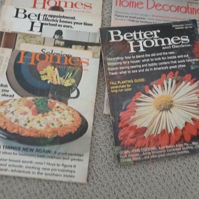 Vintage Home & Garden Magazines – Better Homes, House Beautiful and other 1970's! GREAT advertisements and Fun decor!