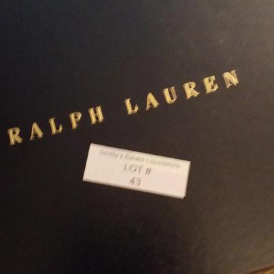 2 Ralph Lauren Polo Blue Button Yarmouth 100% two ply CottonShirts 15 1/2 33
