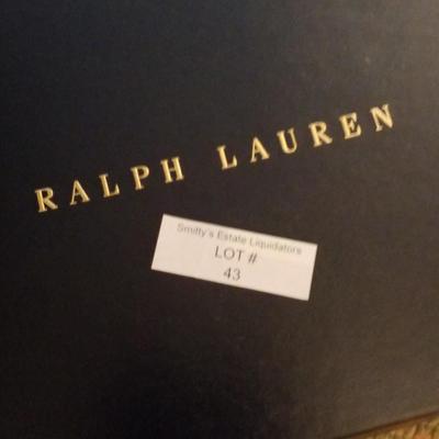 2 Ralph Lauren Polo Blue Button Yarmouth 100% two ply CottonShirts 15 1/2 33