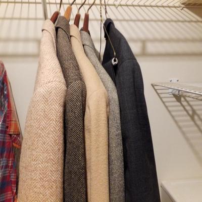 5 Men's Sport Coats Ralph Lauren Polo 1 Camel Hair
