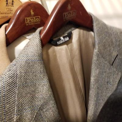 5 Men's Sport Coats Ralph Lauren Polo 1 Camel Hair
