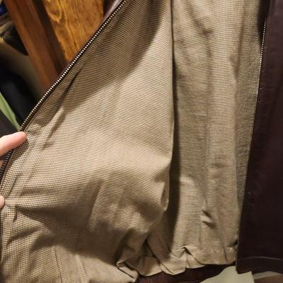 Ralph Lauren Leather Jacket size M medium