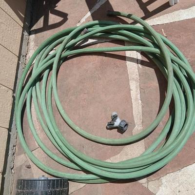 Garden Utility – Rolling Cart Tub, Garden Hose & Splitter