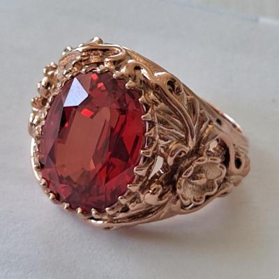 Lab Grown Sapphire Ring