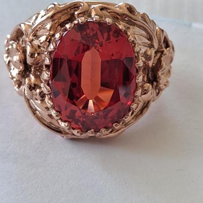 Lab Grown Sapphire Ring