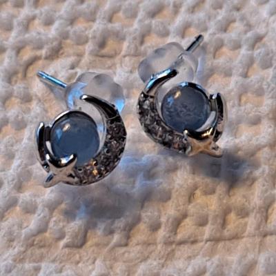 Moon and Stars earrings