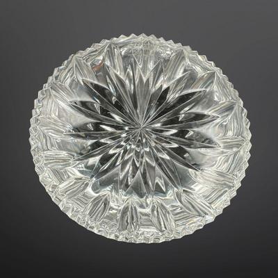 WATERFORD Crystal Dome Starburst Paperweight