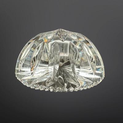 WATERFORD Crystal Dome Starburst Paperweight