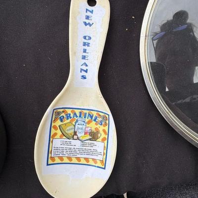 Vtg. New Orleans Spoon Rest