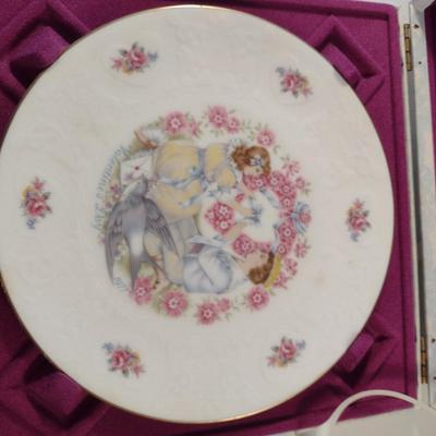 Collection of Royal Doulton Valentine's Day Plates- Eight Pieces