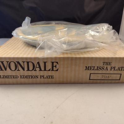 Avondale Limited Edition 'The Melissa Plate'- Signed by Artist