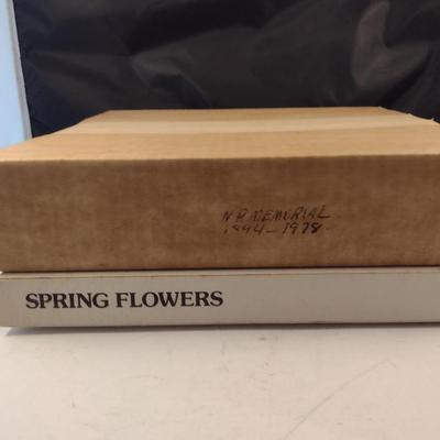 Pair of Norman Rockwell Collector's Plates- 'Spring Flowers' and 'Triple Self Portrait'