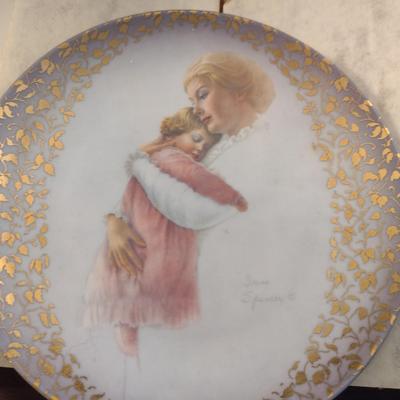 Collector's Plates- Sandra Huck and Irene Spencer- Three Pieces