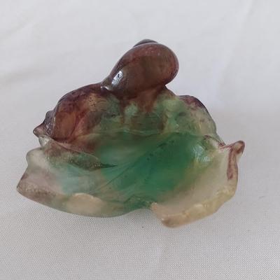 “Snail on a Grape Leaf” by Daum France (LR-BBL)