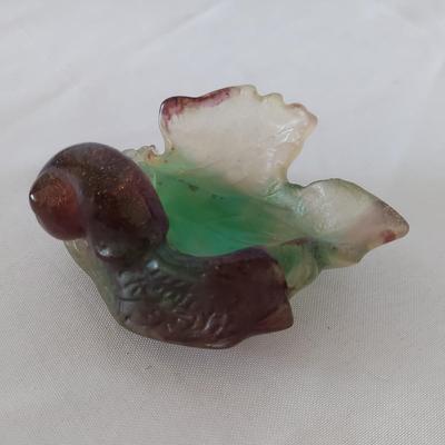 “Snail on a Grape Leaf” by Daum France (LR-BBL)