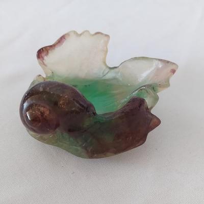 “Snail on a Grape Leaf” by Daum France (LR-BBL)