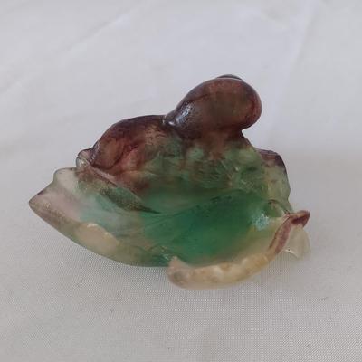 “Snail on a Grape Leaf” by Daum France (LR-BBL)