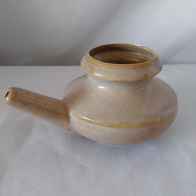 Brown & Orange Artisan Stoneware Pottery (FP-BBL)