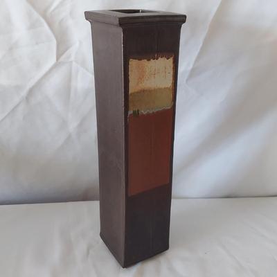 Brown & Orange Artisan Stoneware Pottery (FP-BBL)