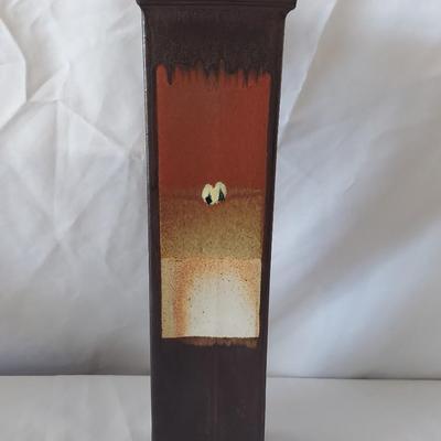 Brown & Orange Artisan Stoneware Pottery (FP-BBL)