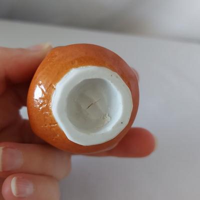 Brown & Orange Artisan Stoneware Pottery (FP-BBL)