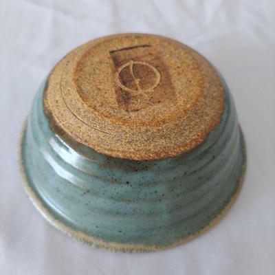 Drip Glazed Leaf Print Stoneware Bowls (FP-BBL)