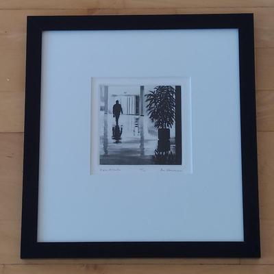Pencil Signed Print by Art Werger: "11pm in Atlanta" (E-BBL)