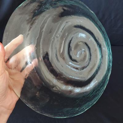 Decorative Glass Platter & Bowl (FP-BBL)