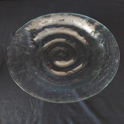 Decorative Glass Platter & Bowl (FP-BBL)