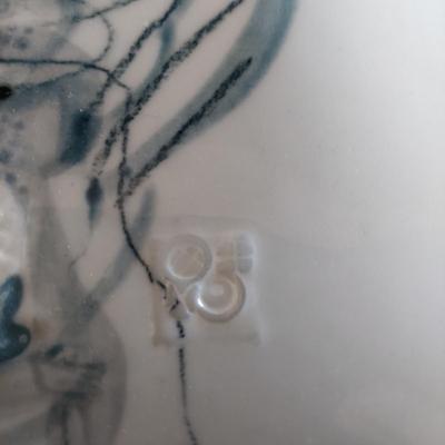 Reno Pottery Plate with Sake Cups and More (K-BBL)