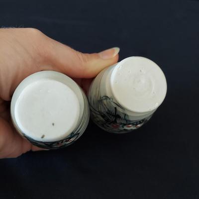 Reno Pottery Plate with Sake Cups and More (K-BBL)