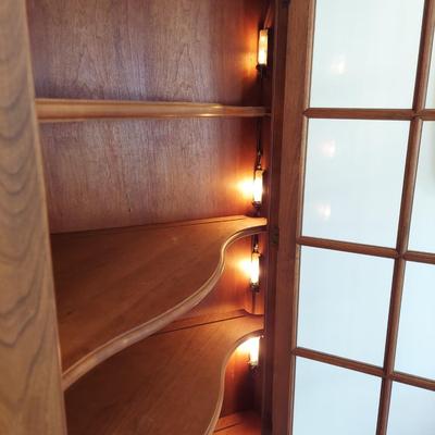 Corner Curio Cabinet (FP-BBL)