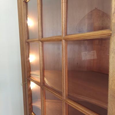 Corner Curio Cabinet (FP-BBL)