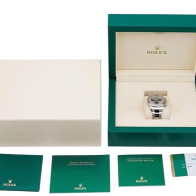 Rolex 116509 Daytona 40mm Silver Ghost Dial