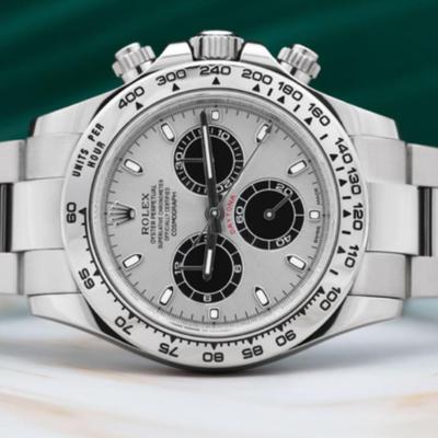 Rolex 116509 Daytona 40mm Silver Ghost Dial