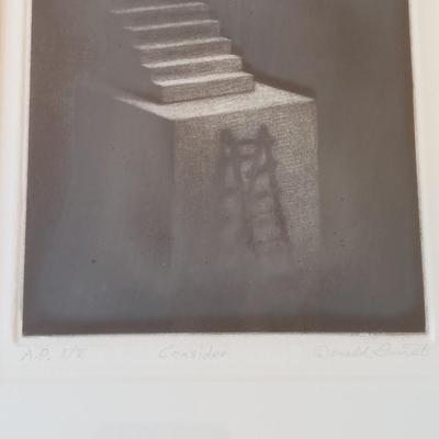 “Consider” by Donald Furst Pencil Signed Artist's Proof (BR1-BBL)