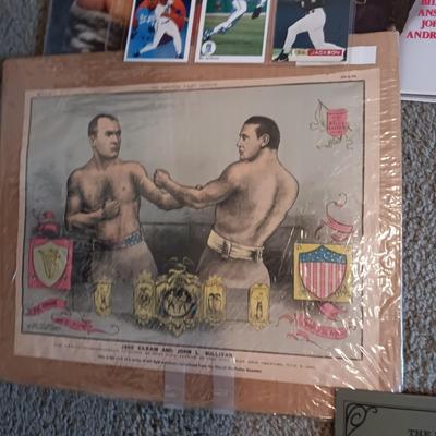 *MYSTERY* STORAGE TOTE FULL OF COLLECTIBLE PAPERS (COMICS, PLAYBOYS, ARTWORK, BASEBALL CARDS AND SO MUCH MORE