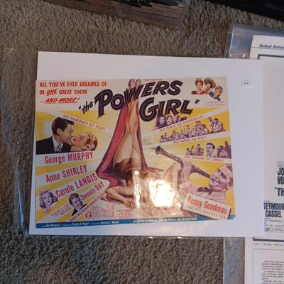 *MYSTERY* PRESS BOOKS AND MERCHANDISING MATERIAL FOR BOX OFFICE MOVIES