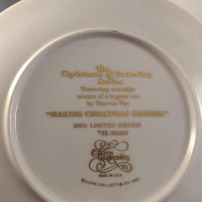Runci and Kern Limited Edition Collector's Plates- Six Pieces