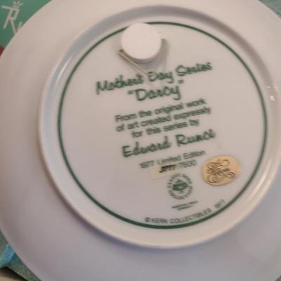 Runci and Kern Limited Edition Collector's Plates- Six Pieces