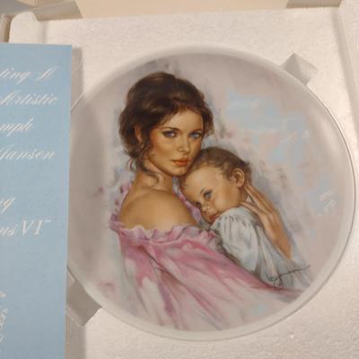 Runci and Kern Limited Edition Collector's Plates- Six Pieces