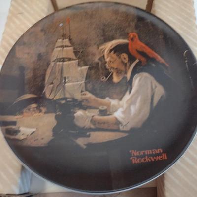 Collection of Norman Rockwell Collector's Plates- Eight Pieces