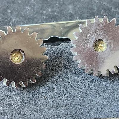 Cufflinks made with Longines oscillating wheel (Rotor)