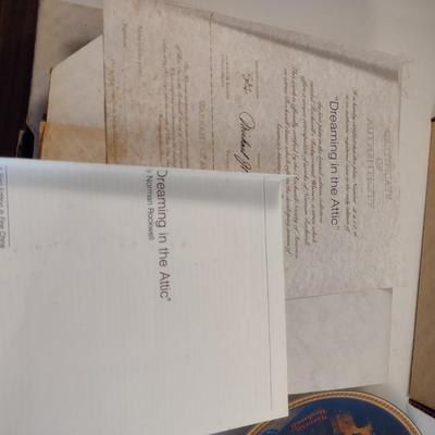 Collection of Norman Rockwell Collector's Plates- Four Pieces (Choice B)