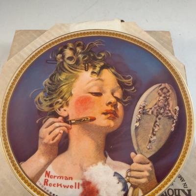 Collection of Norman Rockwell Collector's Plates- Four Pieces (Choice B)