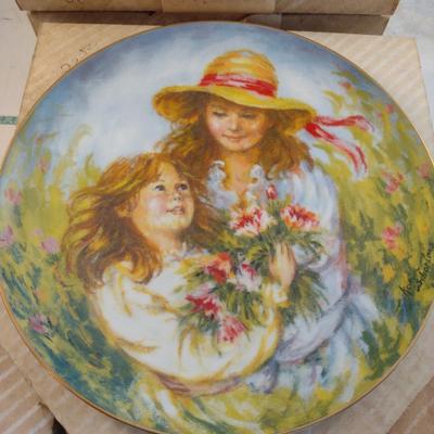 'Enchanted Eyes' by Karin Schaefers Limited Edition Collector's Plate- Set of Six Pieces
