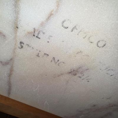 MATCHING MARBLE TABLE PAIR